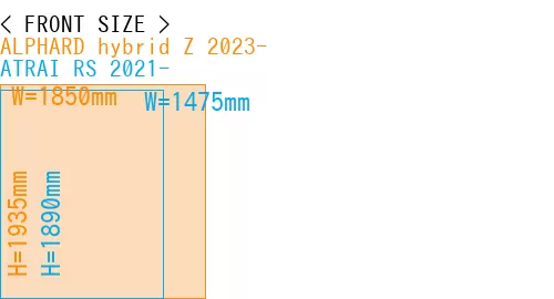 #ALPHARD hybrid Z 2023- + ATRAI RS 2021-
